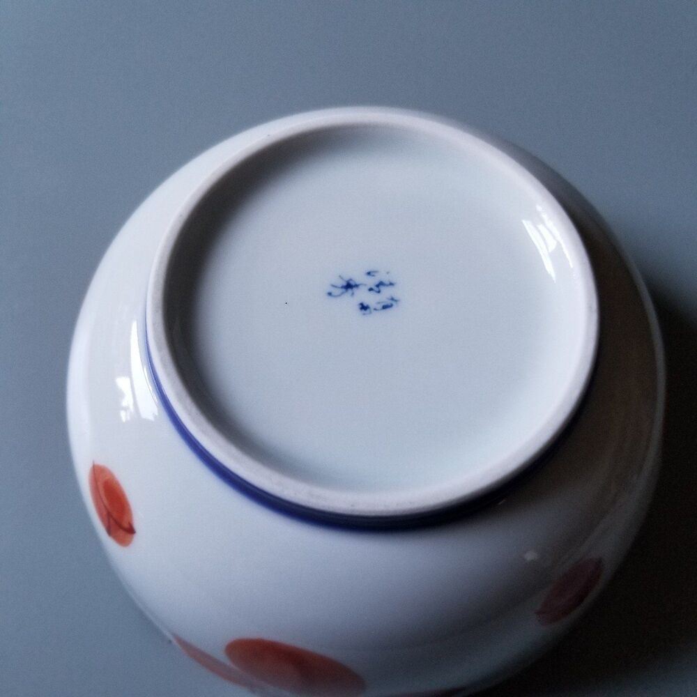 Vintage japanese hand painted china imari bowl - Picture 7 of 9